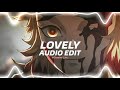 Lovely Billie Eilish Khalid Edit Audio Lovely Billie Eilish Khalid Edit Audio