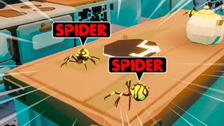 Eliminating EVERY SPIDER In Kill It With Fire