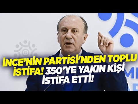 İnce’nin Partisi'nden Toplu İstifa! 350’ye Yakın Kişi İstifa Etti! | KRT Haber