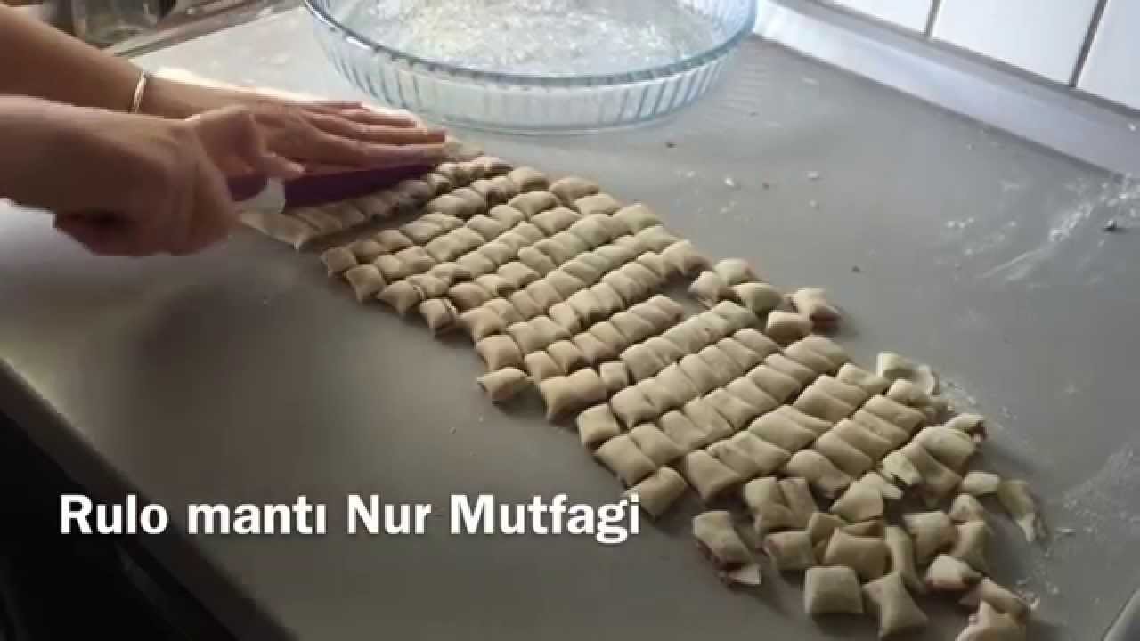 pratik manti rulo manti nasil yapilir mama tarifleri yemek planlama yemek tarifleri