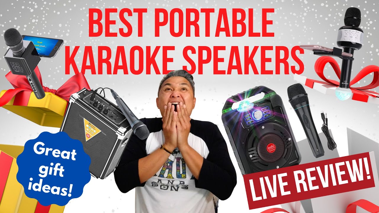 Best Portable Karaoke Speakers | Gift Ideas [2023]