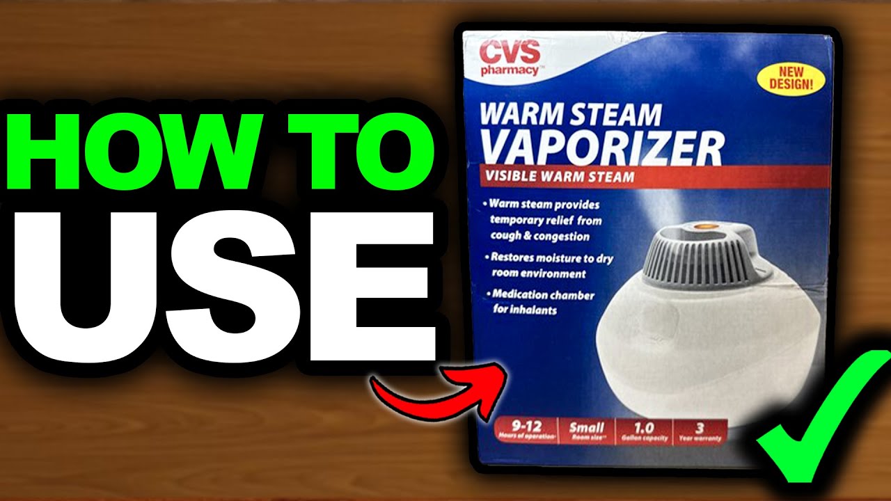 Как пользоваться ингалятором CVS Warm Steam Vaporizer 2026 — ПОЛНОЕ РУКОВОДСТВО