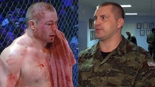 SPECIAL FORCES OFFICER in a bloody battle at the SHLEMENKO tournament! Ruthless heavyweight fight!