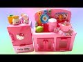 Bộ Đồ Chơi Nhà Bếp Hello Kitty (Bí Đỏ) Hello Kitty Kitchen + Shopkins  New Playset