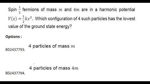 CSIR NET Physical Sciences June Nov 2020 Quantum Mechanics 5 Marks Question Answers