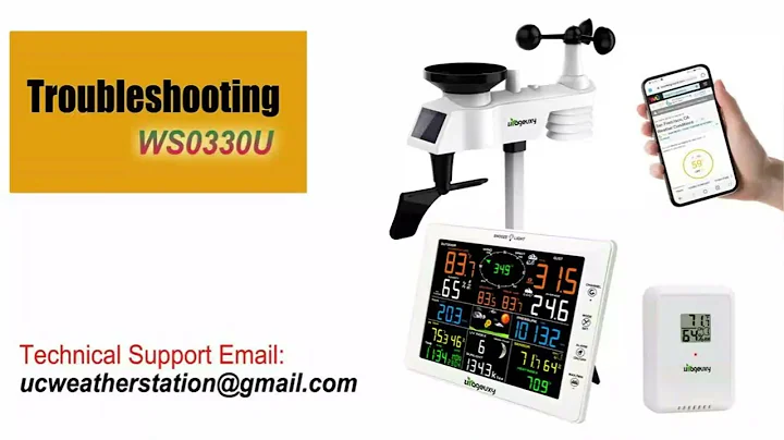 WS0300U Troubleshooting of WiFi Home Weather Station