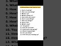 15 Different Ways to Say “How Are You?” | Stop Saying “How Are You?” Try These Instead! | #shorts