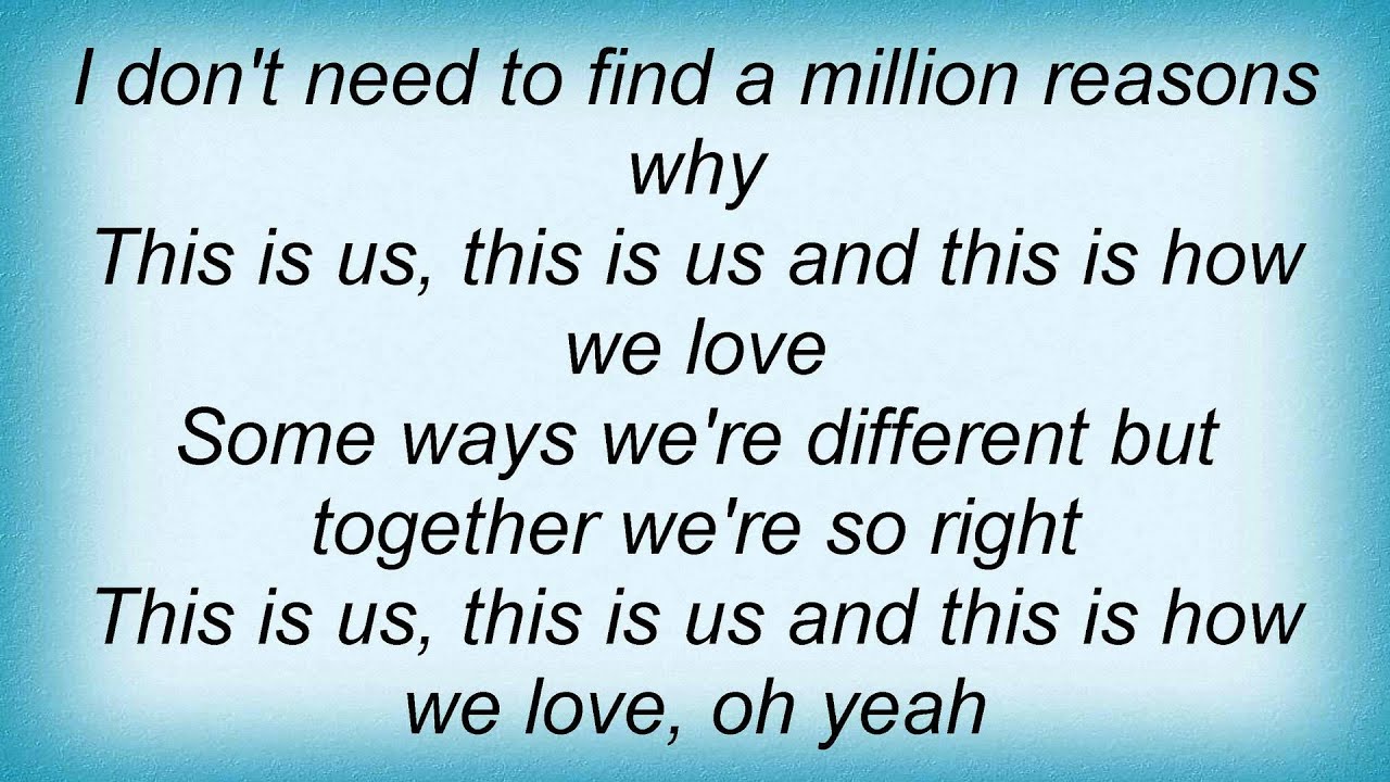 Keyshia Cole This Is Us Lyrics YouTube