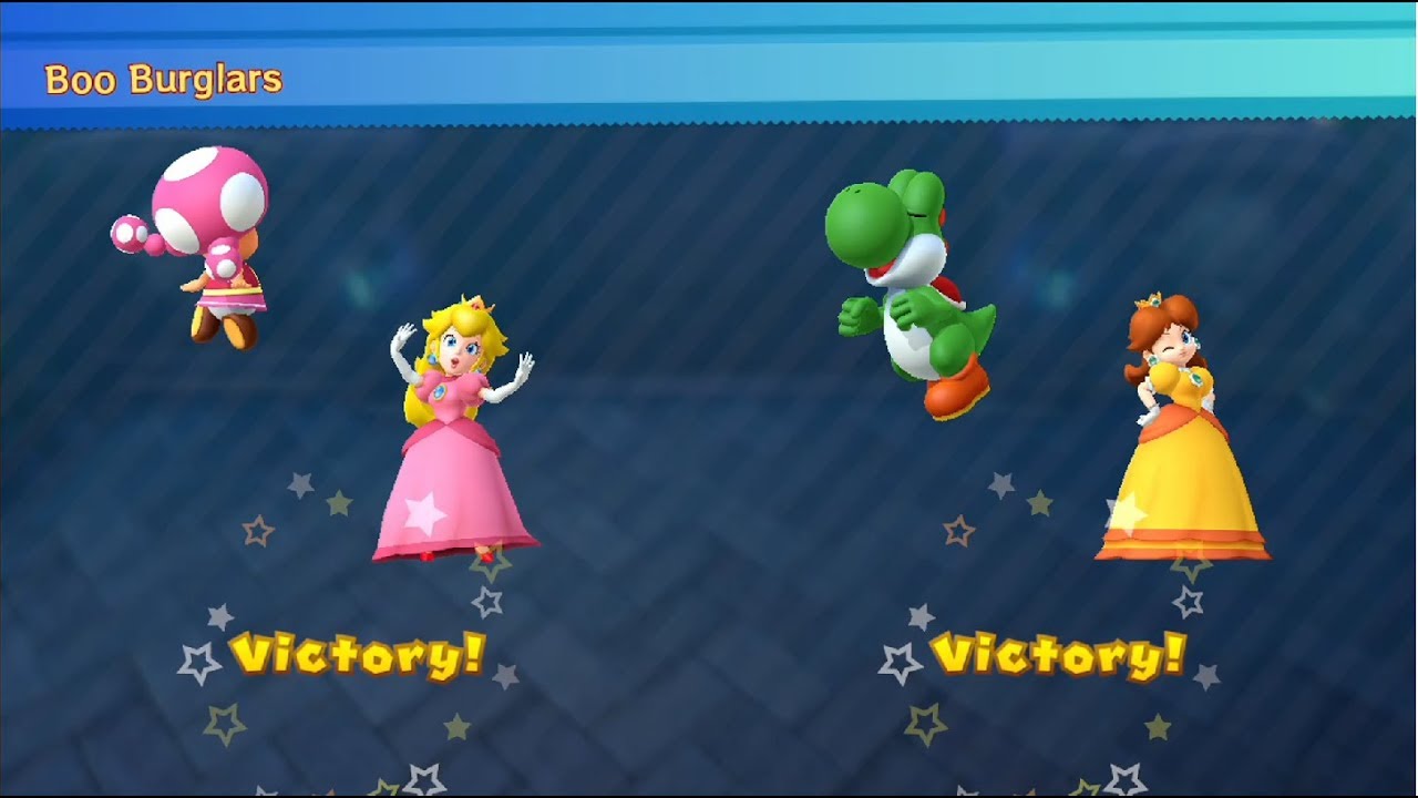 Mario Party 10 - Whimsical Waters (2 Player - Master CPU) Toadette, Peach, Yoshi, Daisy #250