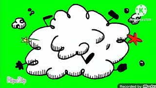 Bfdia Fight Cloud Green Screen Egor Che