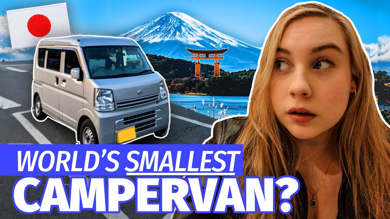Moving into Japan's Tiniest Campervan | Stealth Camping Tokyo | Travel Day Cancelled Flight