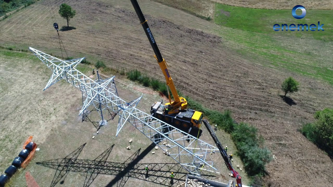 MONTAJE LINEA 220 KV