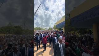 Governor Otti gets hero's welcome at Abia State University