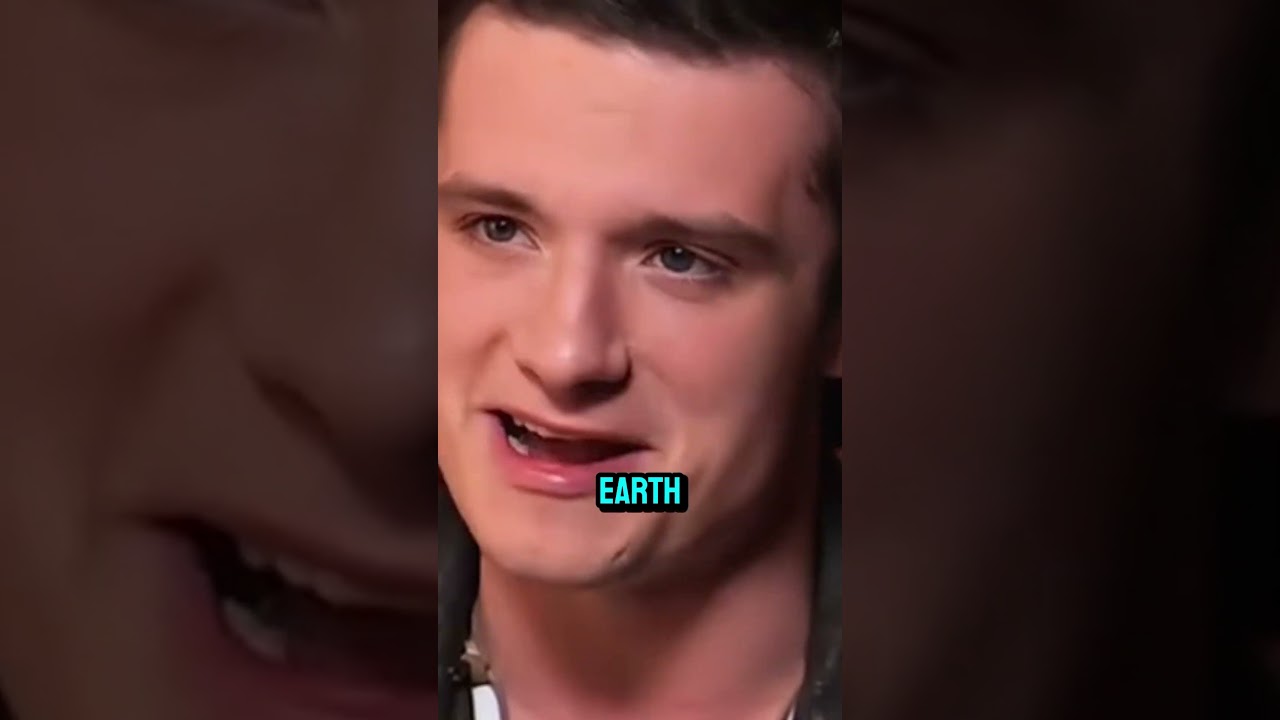No wonder Josh Hutcherson always rubs his legs during interviews.