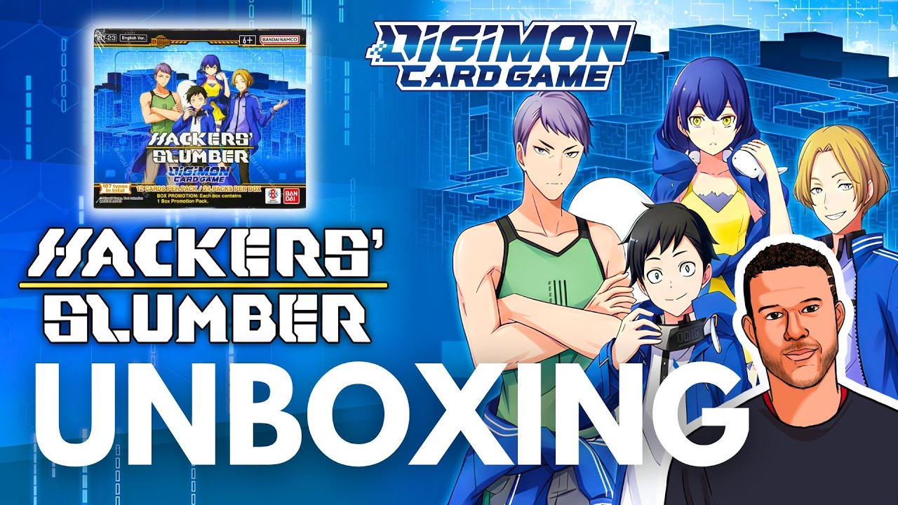 UNBOXING: Hackers' Slumber Digimon Card Game - YouTube