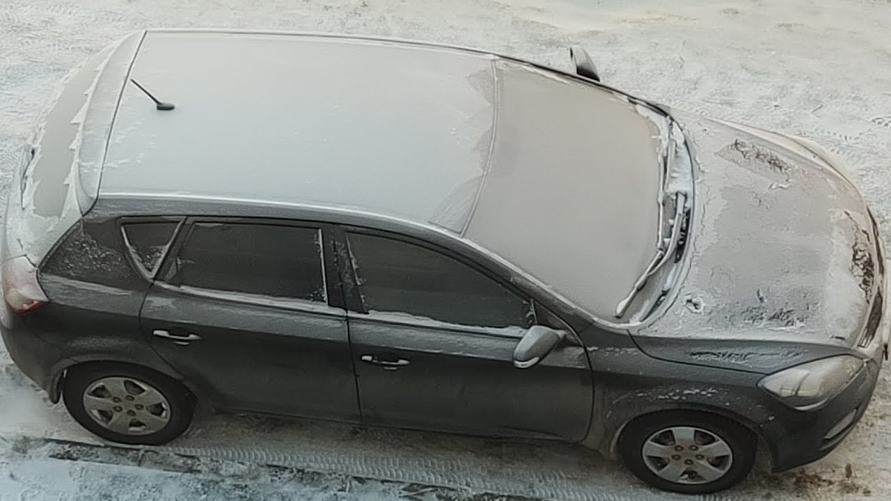 Запускаем двигатель в -35 после простоя машины на сутки! Аккумулятор ...