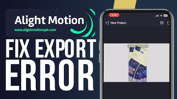 How To Fix Alight Motion Export Error (2025) Alight Motion Export Failed Solved!