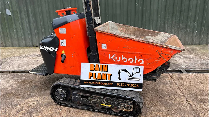 KUBOTA KC70 TRACKED HIGH TIP DUMPER GOR SALE