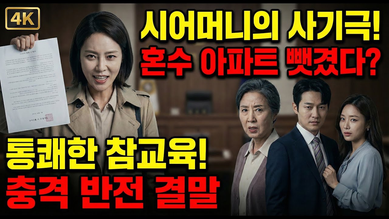 시어머니가 내 아파트를 몰래 넘겼다? 한 달 뒤 걸려온 황당한 전화 내용