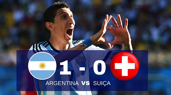 ARGENTINA 1 X 0 SUÍÇA | GOL GLOBO | HD 01/07/2014