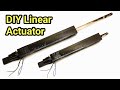 How to make Linear Actuator | DIY Linear Actuator