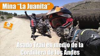 La KTM 390 Adv  En Ruta Trail On y OffRoad en la Cordillera de los Andes  'Mina La Juanita'