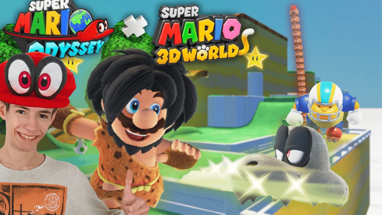 Super Bell Hill (Mario 3D World) in Mario Odyssey | 19 NEUE Sterne