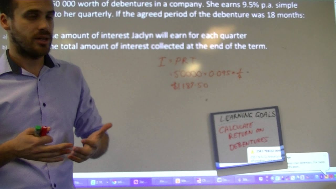 Investing 2   debentures