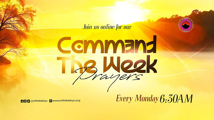 Command The Week Prayers | Virtual Gathering | 22nd December, 2025
