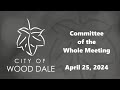 City of wood dale committee of the whole 42524