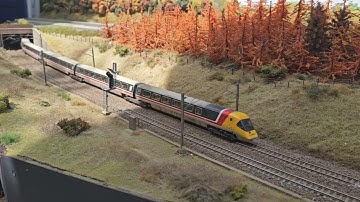 Hornby APT-P  on Project Tilt First running session.