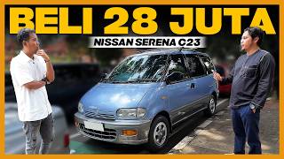 NISSAN SERENA C23 BELI 28 JUTA #GKBEGITUNGERTI