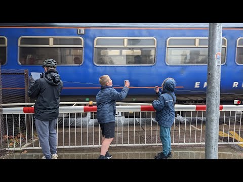 Lincoln High Street Level Crossing 19/02/22 ft: Delta Australia OB Studio Trainspotting faberoony90