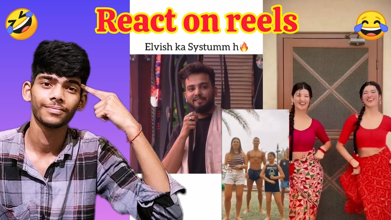 React on trending reels .l elvish yadav and trending song🤣 .l Roy Gamez xp. #trending #viral #shorts