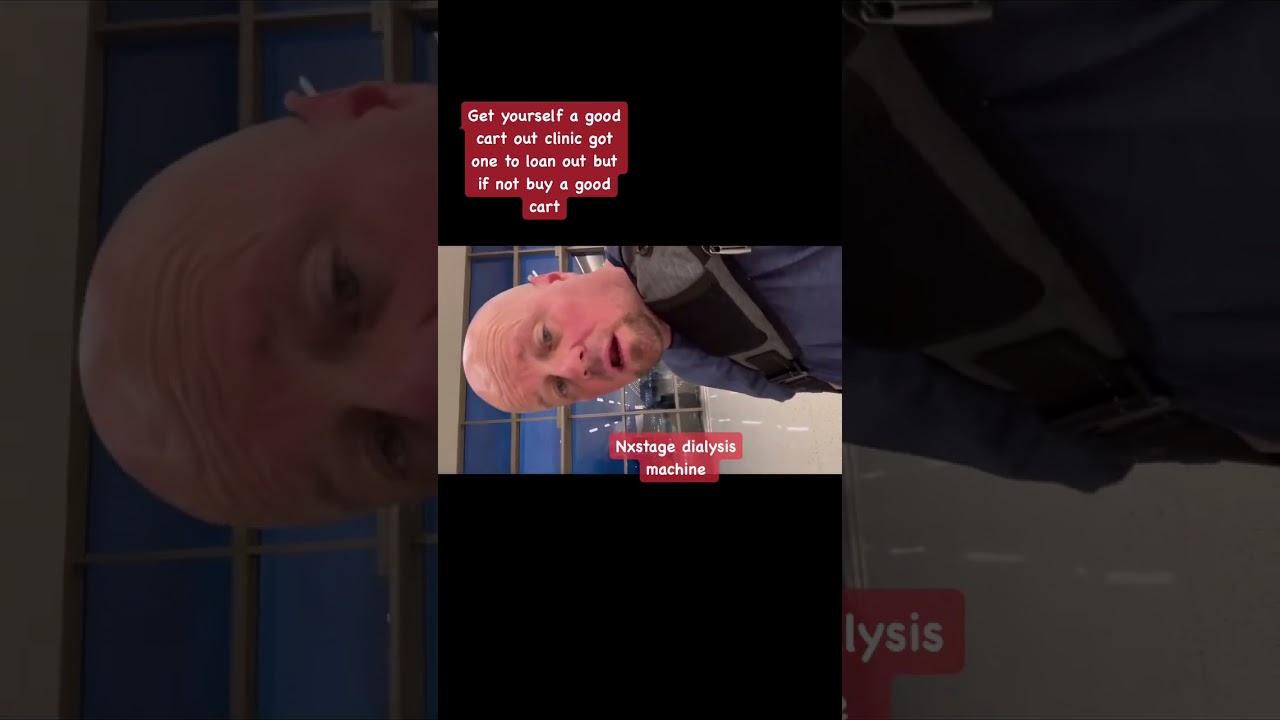 Get yourself a good cart for dialysis machine.