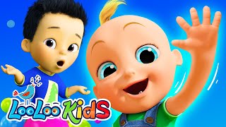 Video thumbnail of "Hello Song - Kindergarten Fun with LooLoo Kids Nursery Rhymes and Children's Songs"