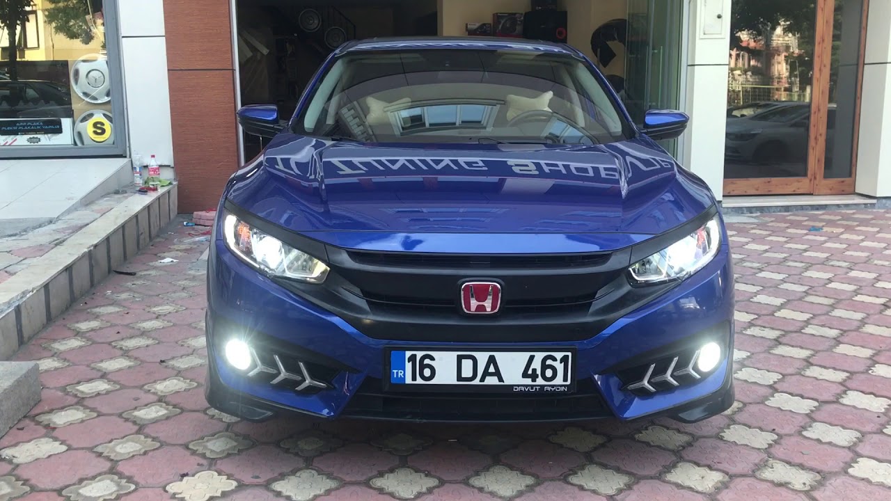 HONDA CIVIC FC5 LAMBO SİS YouTube