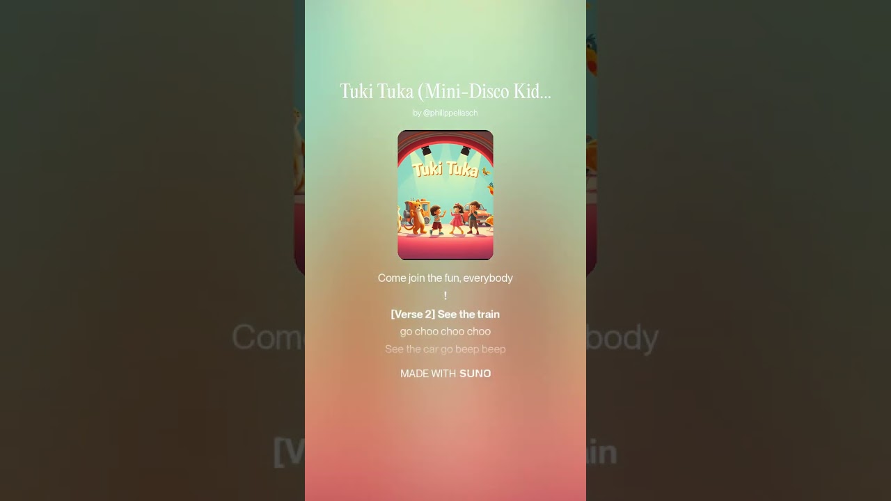 Tuki Tuka (Mini Disco Kids Song)