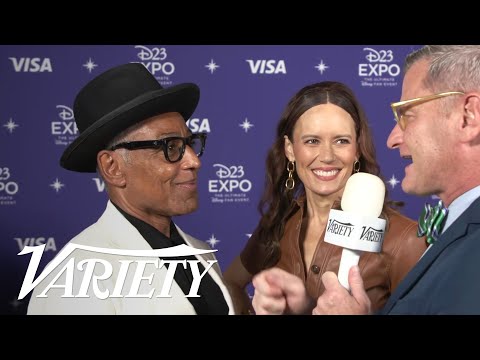 Giancarlo Esposito and Emily Swallow on Wielding the Black Saber in 'The Mandalorian'