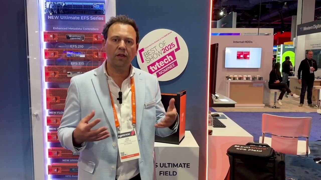 EditShare at NAB 2025 | Introducing the New EFS Field: Portable Power with NVMe Performance