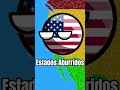 Estados Unidos y Japón #countryballs #humor