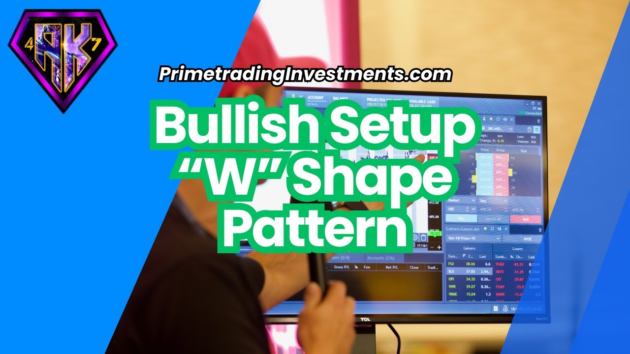 Bullish Setups in Stock Trading : The W Shape Pattern