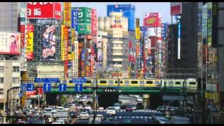 Japanese Tokyo Skyline by Gerry Mulholland