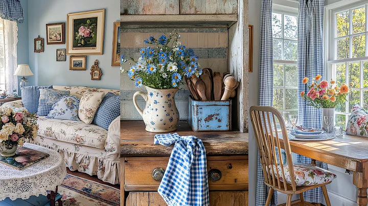 Vintage Country Decor Ideas for a Small Rustic Cottage Farmhouse