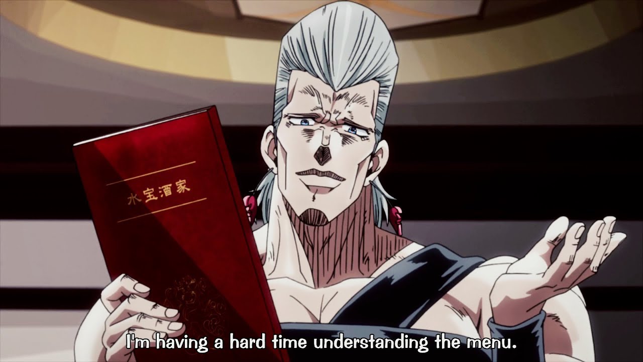 Evolution of Jean Pierre Polnareff