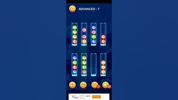 Sort it Puzzle Advanced - Level 7 Walkthrough Solution Android/iOS