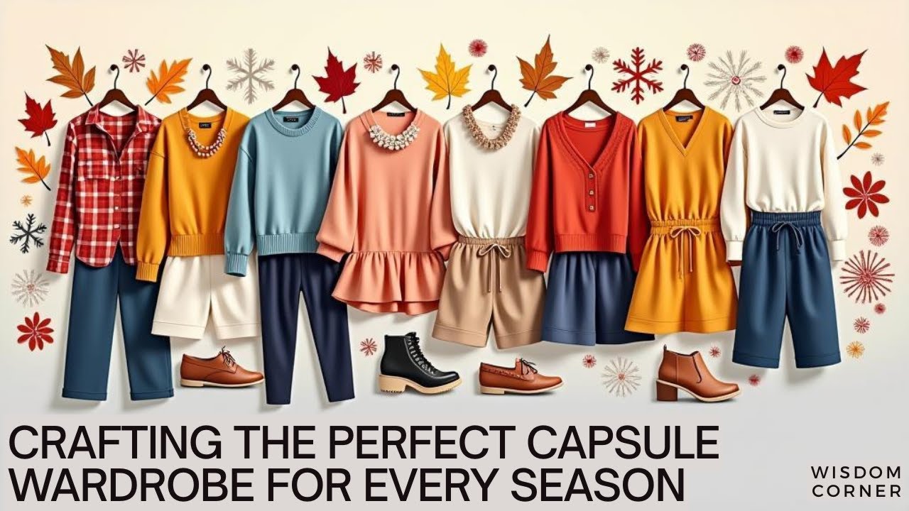 Perfect Capsule Wardrobe for Every Season @wisdomcorner1 #viralvideo #trending #selfcare #video ...