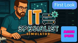 🔥 IT Specialist Simulator FIRST LOOK – Learning Real IT Skills in a Video Game?!