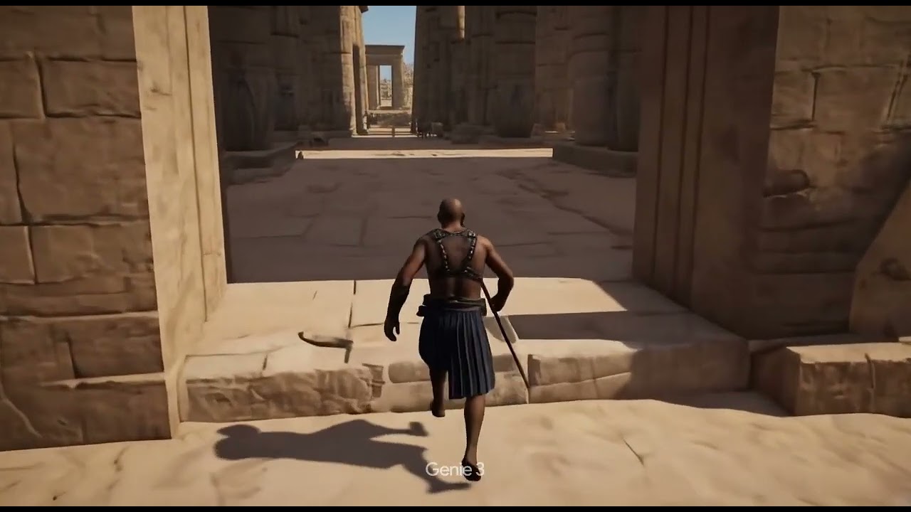 Project Genie demo - Ancient Egypt