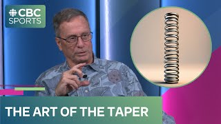 Byron McDonald explains the 'taper and shave' strategy of swimming